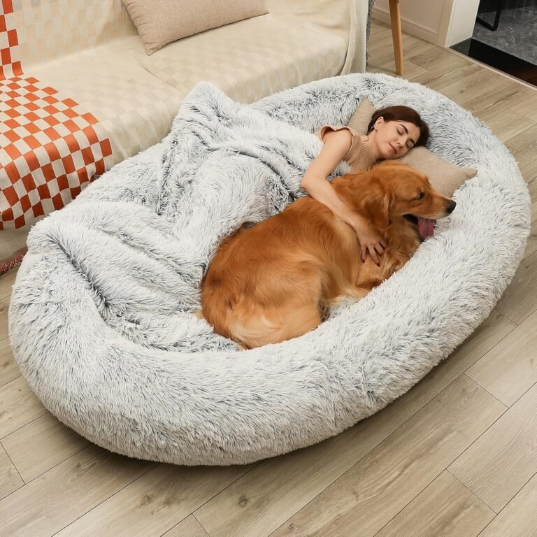 Cama gigante para perros y humanos